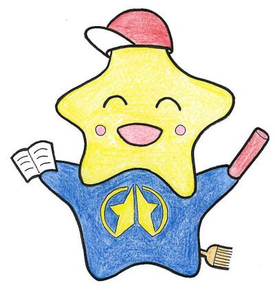 あそべえちゃん(色鉛筆)