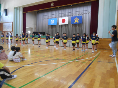 03体育主任からの説明